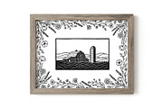 Rustic Floral Frame SVG Bundle, an Illustration by jahid234 (Thumbnail 21 of 31)