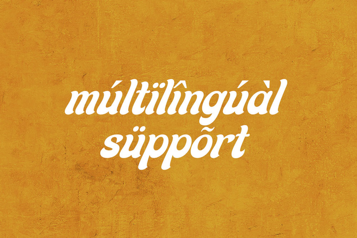 Bigsoul - Bold Retro Font, a Font by RantautypeStudio (Photo 9 of 12)