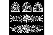 Elegant Floral Border Panels, an Object Graphic by abu67222 (Thumbnail 8 of 13)