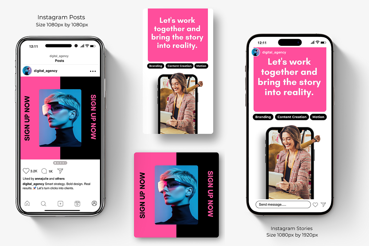 Marketing Agency Instagram Kit preview 8
