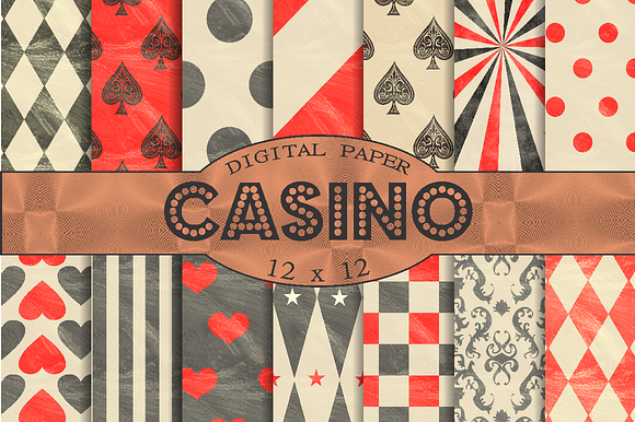 Black and red patterns 'Casino' preview 2