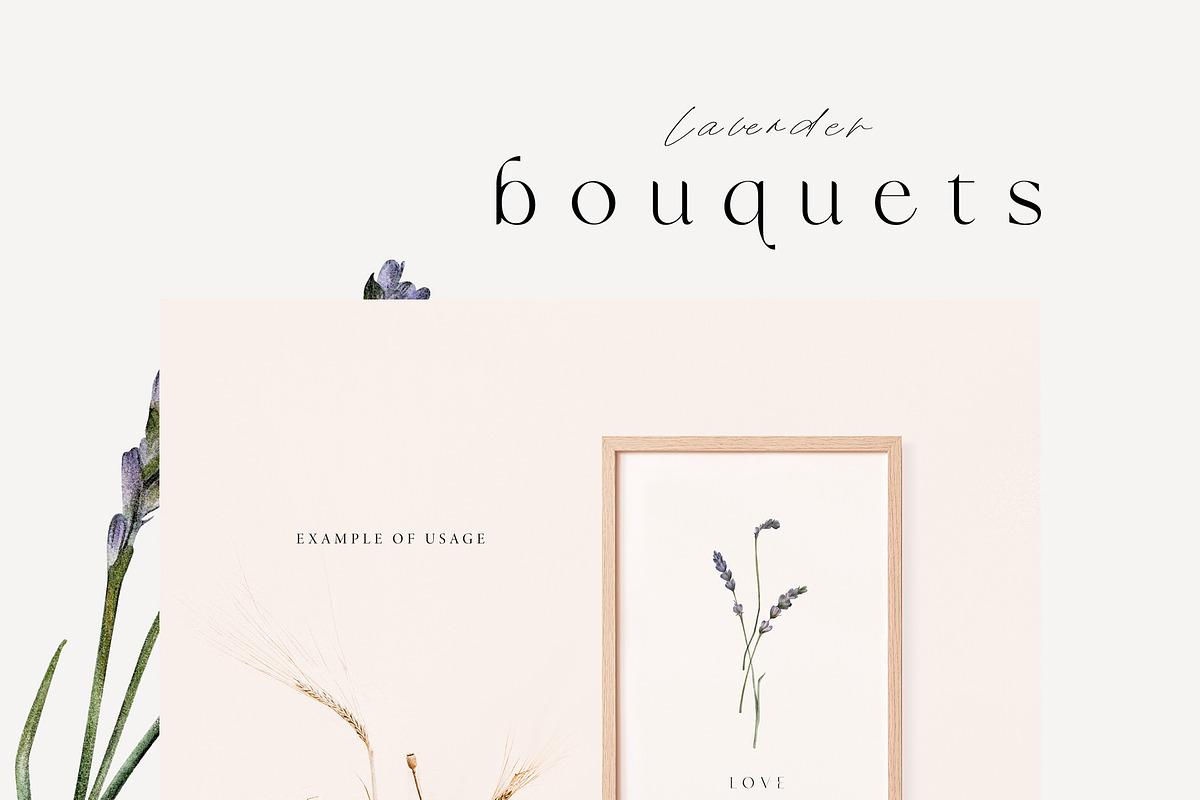 Lavender watercolor collection, an Illustration by Diana Askarova Art (Photo 6 of 9)