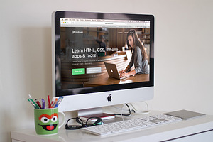 iMac Mockup PSD