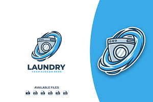 Laundry Logo, a Design Template by artchiles_design