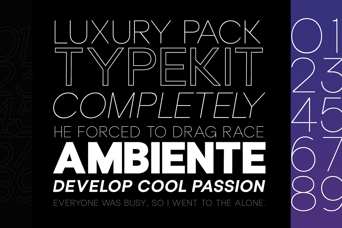 Cottorway Display Typeface, a Sans Serif Font by Foxtype (Photo 6 of 10)
