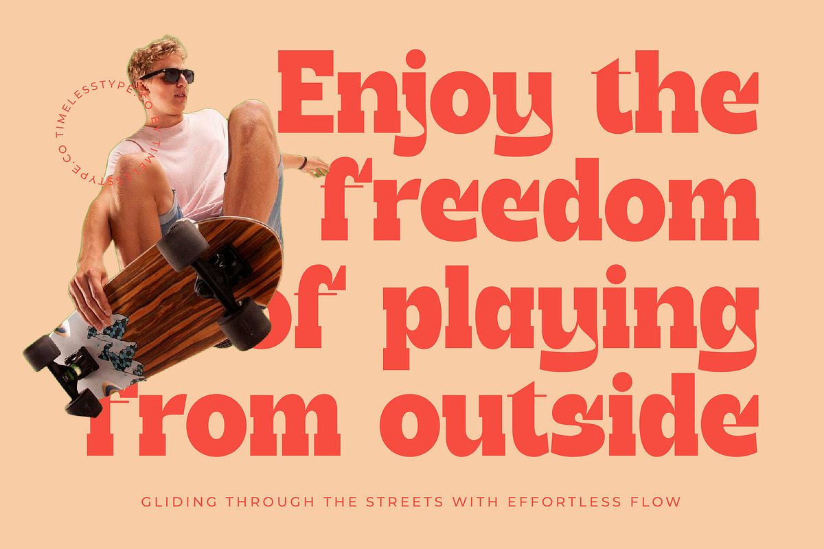 Naska Rumbe Bold Display Font, a Serif Font by timelesstype.co (Photo 6 of 20)