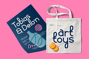 Rafielo - Cute Modern Display Font, a Sans Serif Font by Imoodev (Thumbnail 2 of 5)
