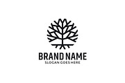 Tree Logo Template, a Branding & Logo Template by pne-design (Thumbnail 1 of 2)