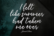 Summertime Script + Swash, a Script Font by Fargun Studio (Thumbnail 2 of 12)