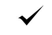 Simple and bold checkmark silhouette, an Illustration by Amazin_art (Thumbnail 19 of 26)