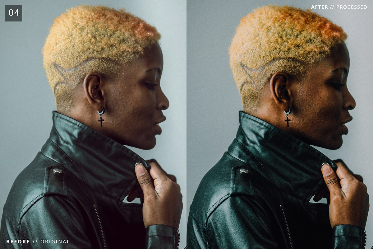 6 Essential Portrait LR Presets, an Action Add-On by Edito (Photo 5 of 7)