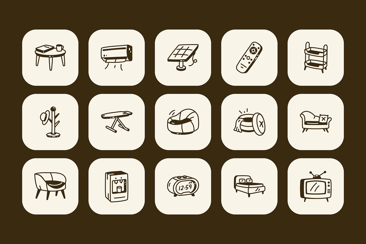 House Doodle Icon, a Solid Icon by Vectors Market (Photo 6 of 8)