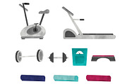 Fitness Workout Clip Art, an Illustration by SugarPickle Clip Art (Thumbnail 2 of 3)