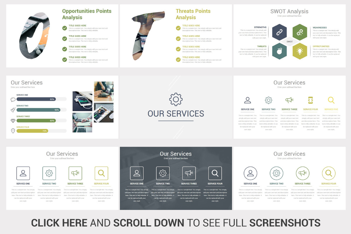 Minimal PowerPoint Template, a Presentation Template by SlideSalad