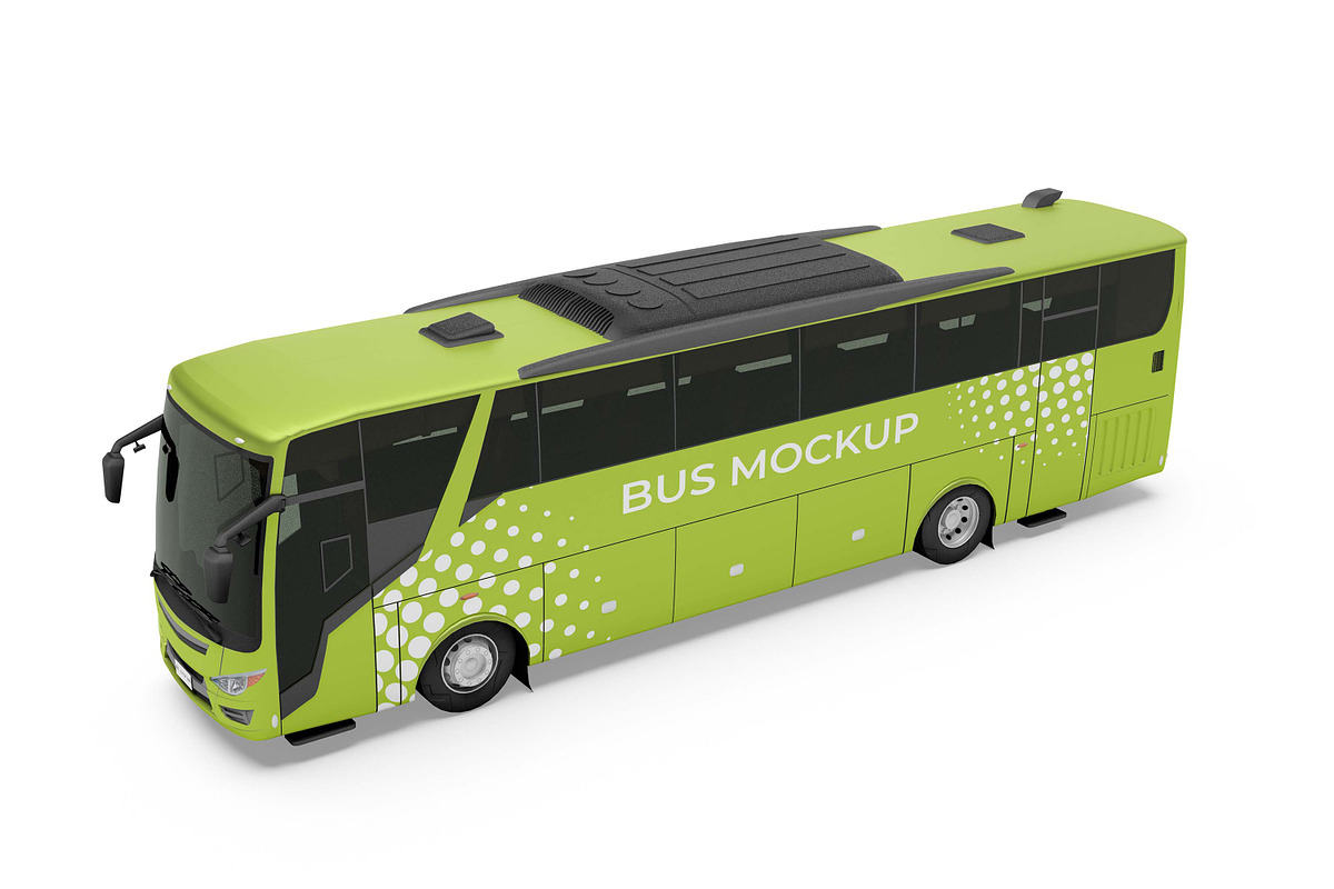 Bus Mockup, a Product Mockup by xavier_studio (Photo 4 of 5)