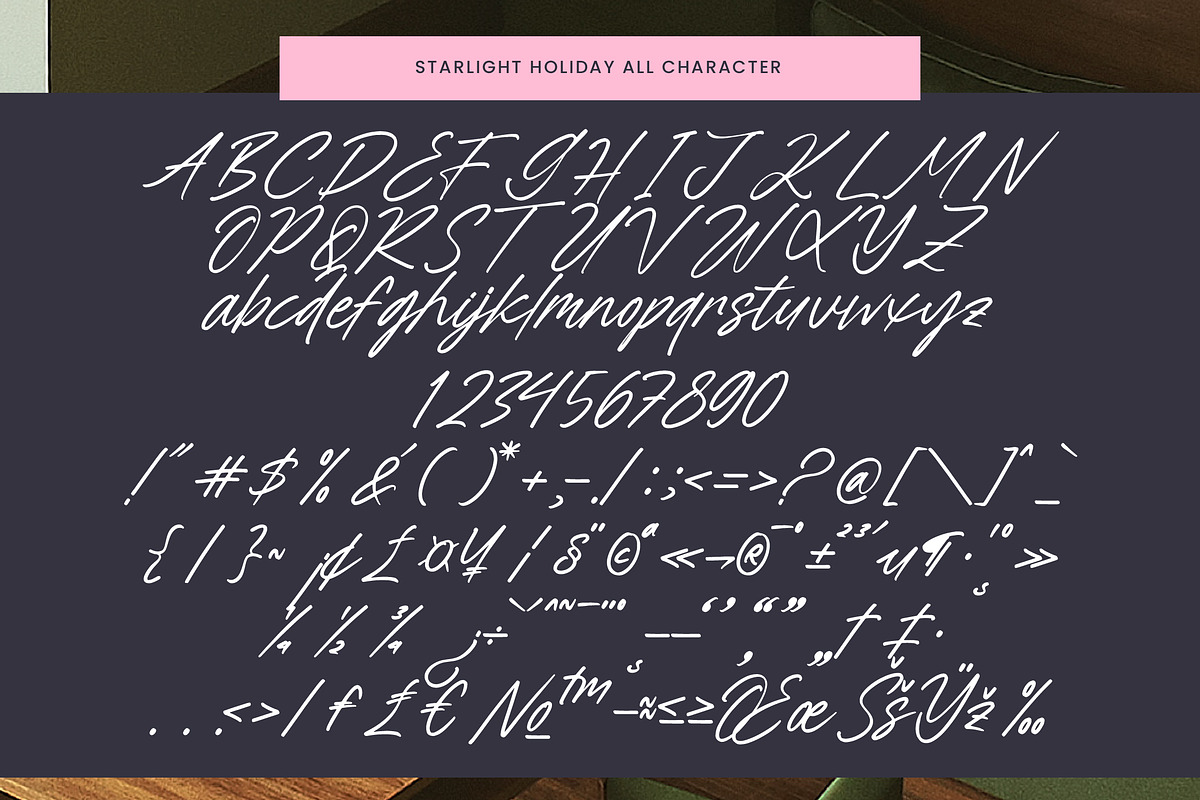 Starlight Holiday Handwritten Font, a Script Font by Letterena Studios Script (Photo 9 of 20)