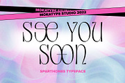Sparthones - Authentic Display, a Font by Mokatype Studio (Thumbnail 10 of 10)