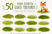 Procreate Watercolor Grass Brushes, a Brush Add-On by HopeArtIllustration (Thumbnail 5 of 7)