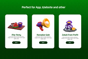 3D RAMADAN ICON, an Object 3D Model by Lumina_ui_ux202 (Thumbnail 4 of 6)
