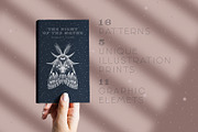 CELESTIAL PATTERN COLLECTION, a Pattern Graphic by LazuInna Shop (Thumbnail 2 of 12)