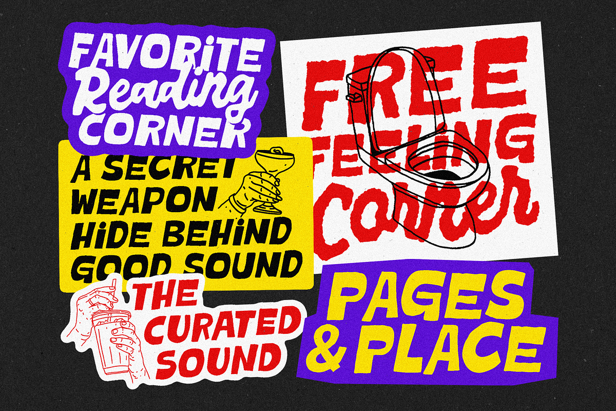 Brown Paper Bag - Handwritten Font, a Handwritten Font by Typeparties (Photo 6 of 11)
