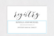 Registry Cards Editable SHR459, an Invitation Template by Shafura_Wedding (Thumbnail 4 of 5)