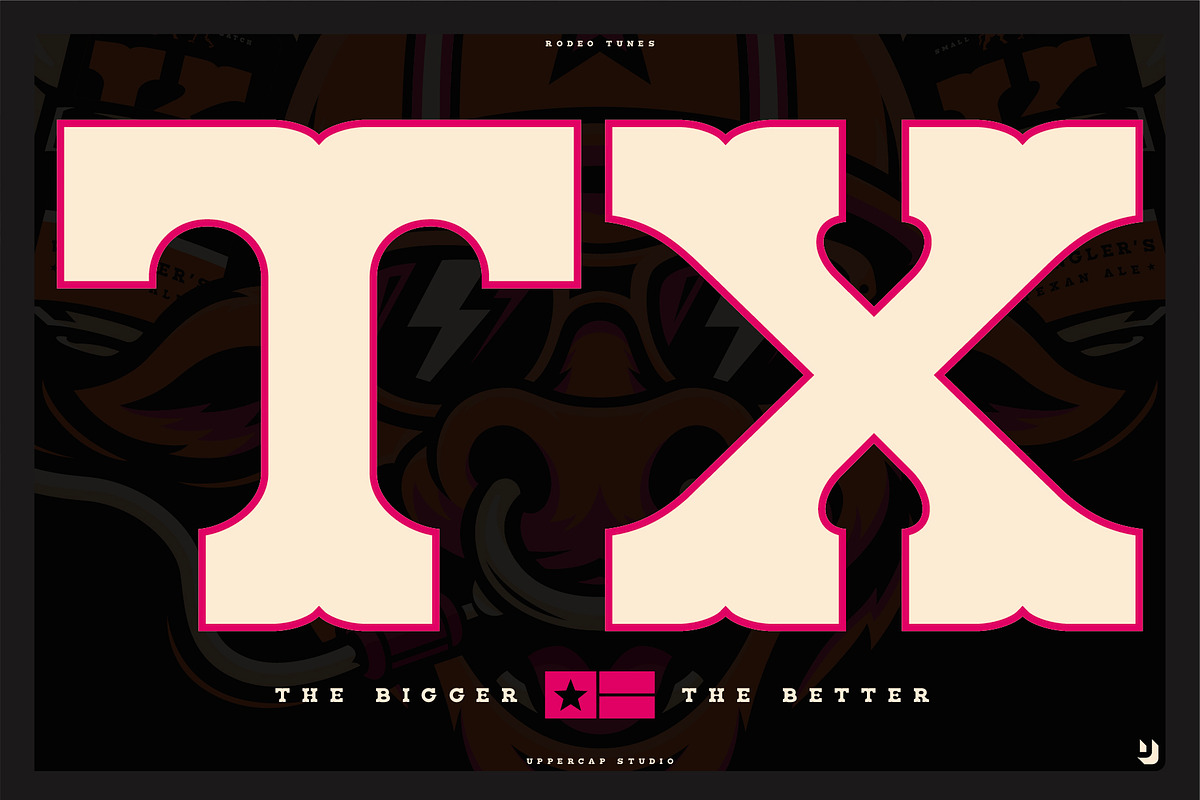 Rodeo Tunes - Western Slab Serif, a Slab Serif Font by UppercapType (Photo 6 of 21)