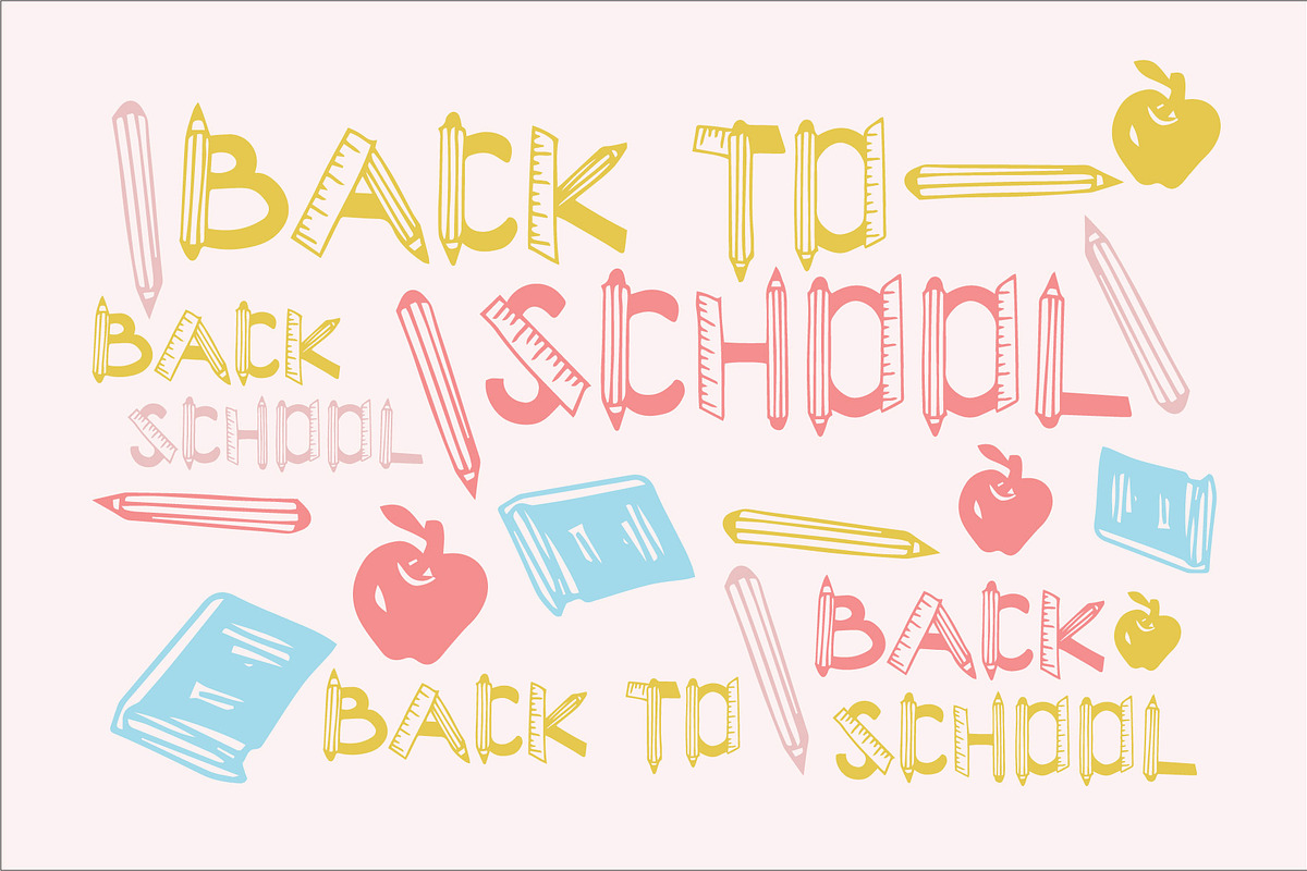 Rulers and Pencils Font, a Font by M.C. Iglesias (Photo 4 of 10)