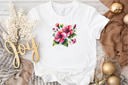 Watercolor Tropical Spring Clipart, a Seasonal Illustration by DreamArtGraphic (Thumbnail 3 of 5)
