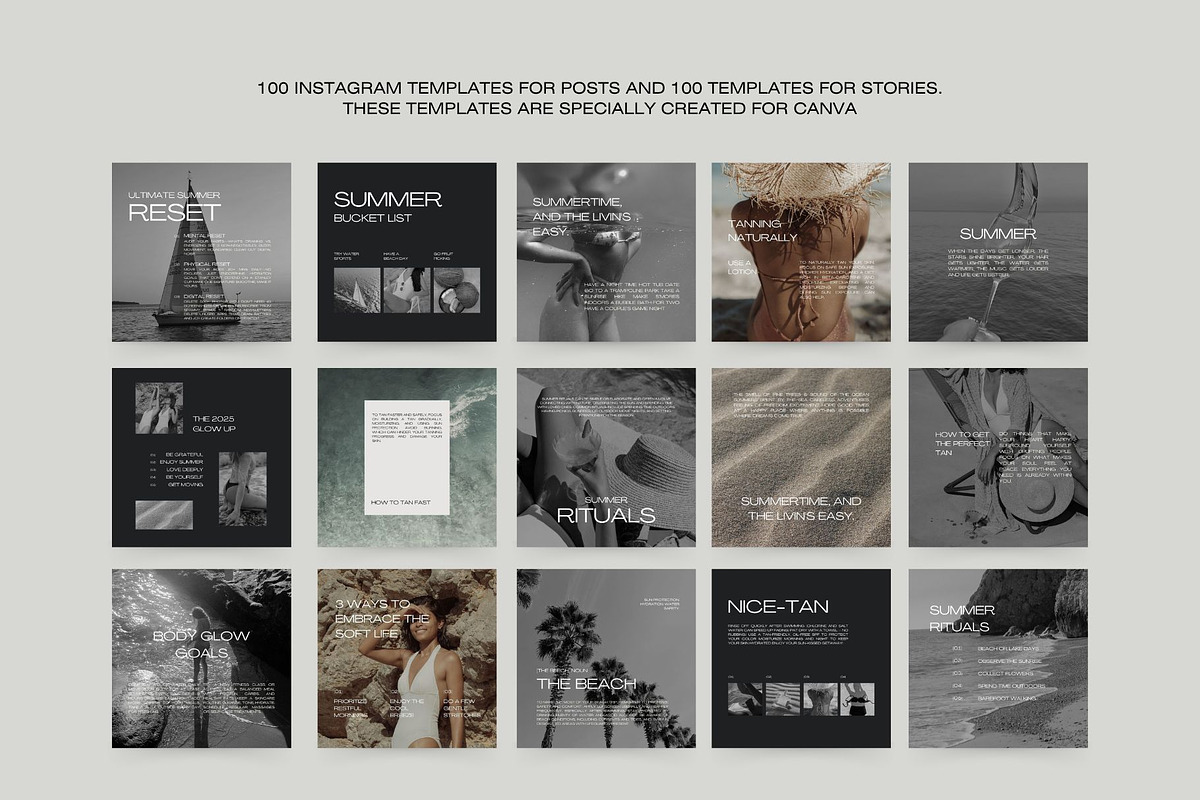 1000 Aesthetic Instagram Templates, a Social Media Template by Instprofi | Studio Estimo (Photo 18 of 42)