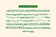 CS Airena Stamp, a Script Font by Craft Supply Co. (Thumbnail 8 of 8)