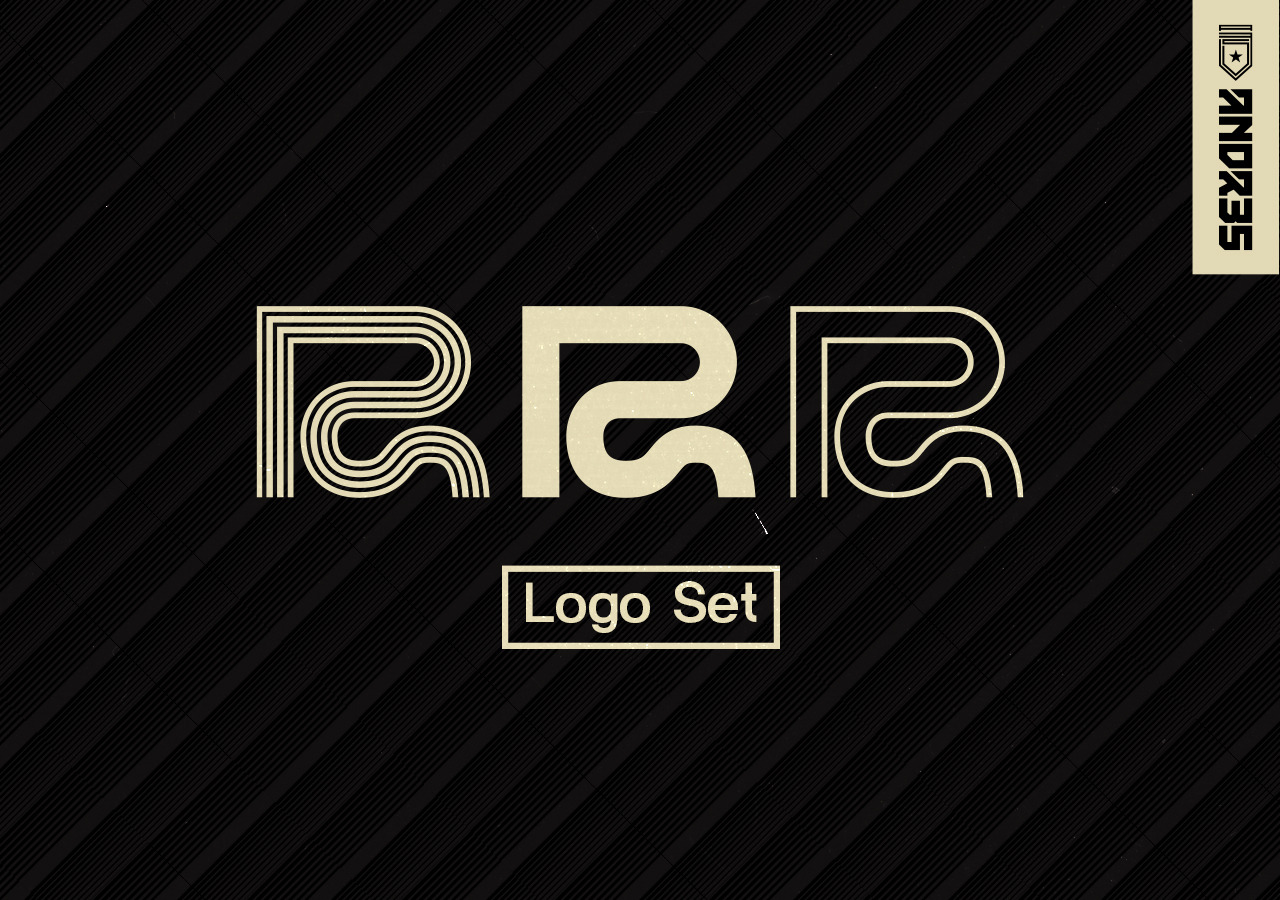 Racing R / RS Logo, a Branding & Logo Template by ANDR35