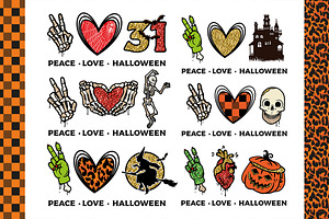 Peace • Love • Halloween Collection