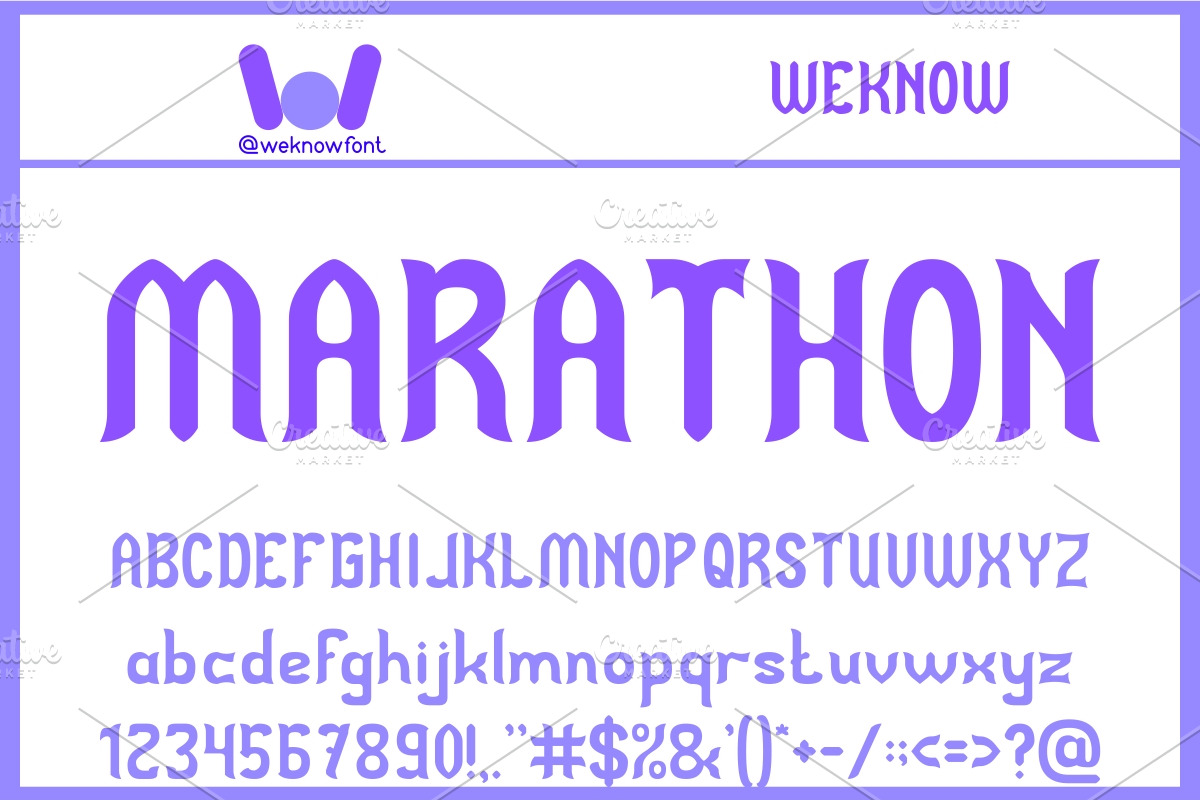 White Angle font, a Font by weknow (Photo 5 of 5)