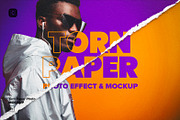 Torn Paper Photo Mockup, a Product Mockup by Custom Scene (Thumbnail 1 of 10)