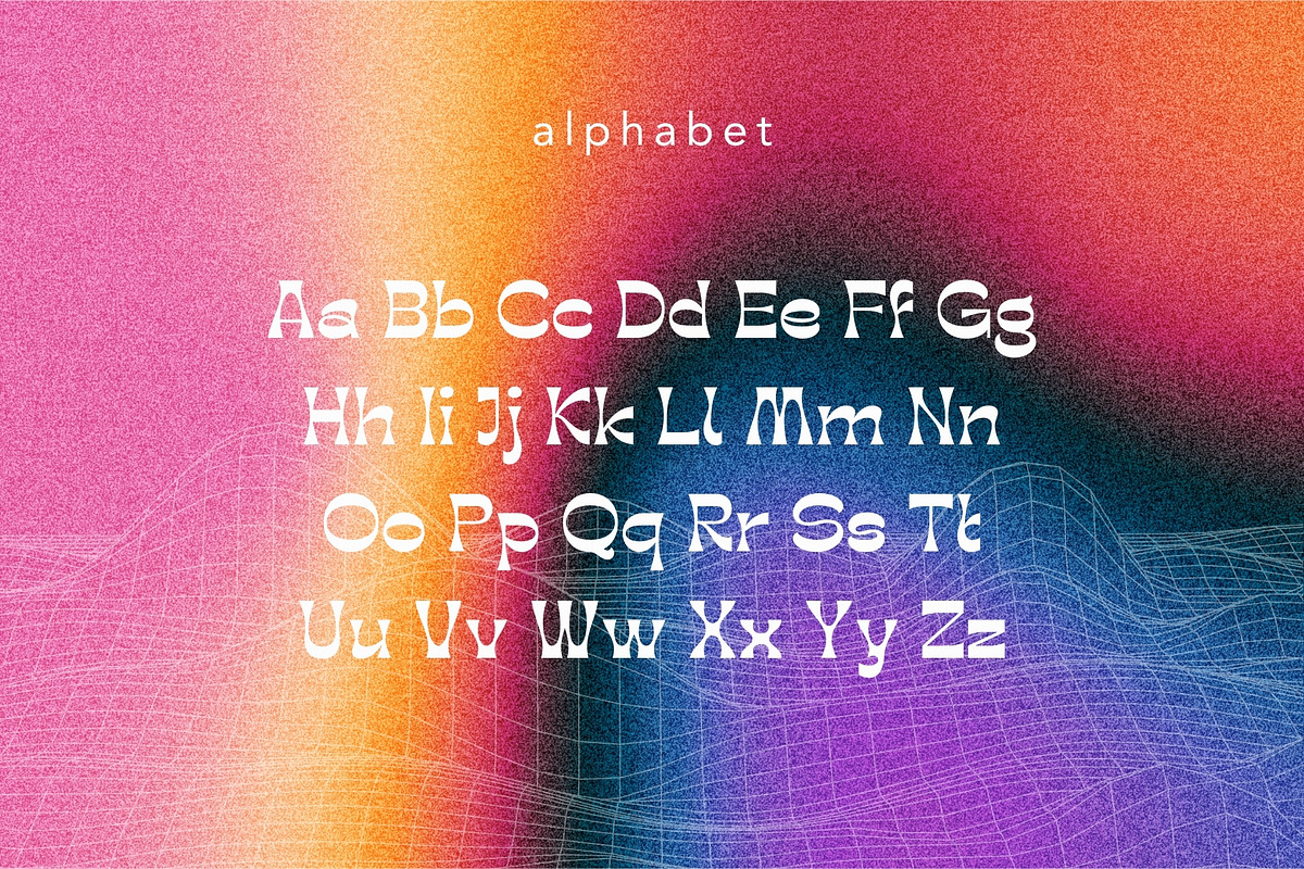 Discoper - Retro Psychedelic Font, a Handwritten Font by Pikgura (Photo 3 of 8)