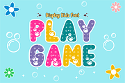 Bubble Charm - Bubble Font Types, a Font by KiddoGlyphs Studio (Thumbnail 2 of 3)