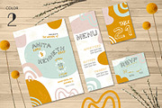 Abstract Wedding Invitation, an Invitation Template by Lyllopop (Thumbnail 4 of 4)