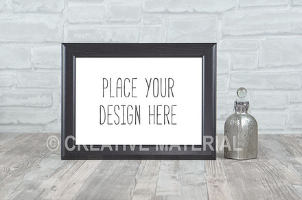 Black Mockup Frame | Showcase | #23