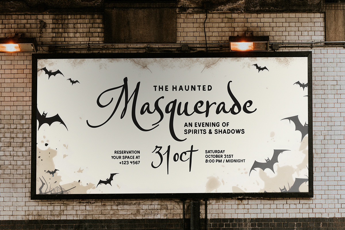 Gothic Saturday - Creepy Script Font, a Script Font by Sarid Ezra (Photo 4 of 9)
