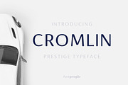 Cromlin font family by FontPeople, a Sans Serif Font by FontPeople (Thumbnail 1 of 6)