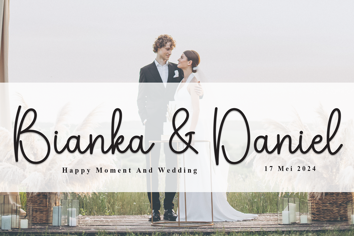 Valentina | Script Font, a Handwritten Font by Scratchones (Photo 2 of 9)