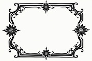 8 Lotus Floral Frame Bundle, an Illustration by Designs_River (Thumbnail 2 of 9)
