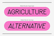 Raftwork Rounded, a Sans Serif Font by Craft Supply Co. (Thumbnail 2 of 8)