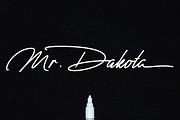 Mr. Dakota, a Script Font by Ojes Studio (Thumbnail 1 of 8)