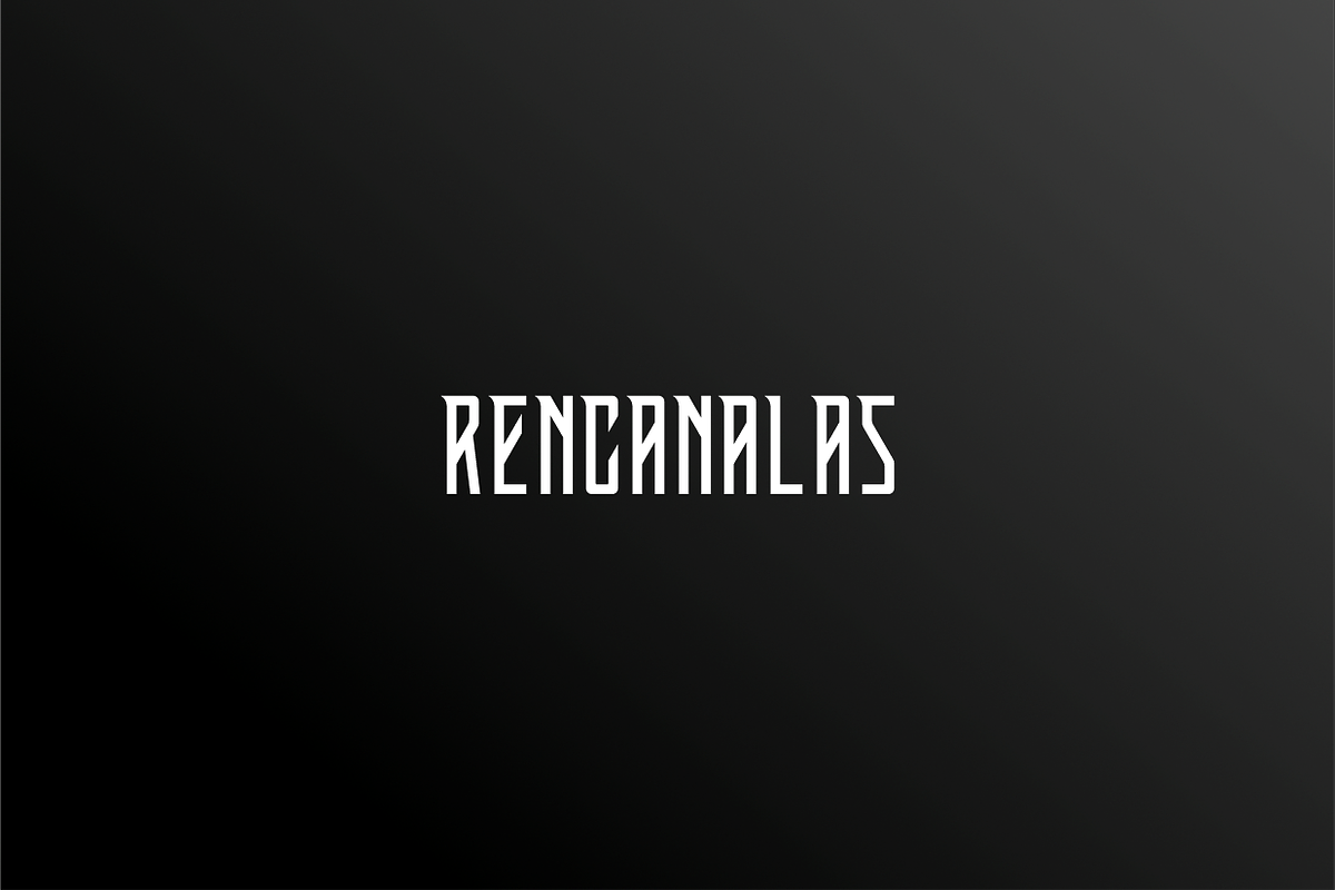Bencanah, a Font by garismantra (Photo 4 of 4)