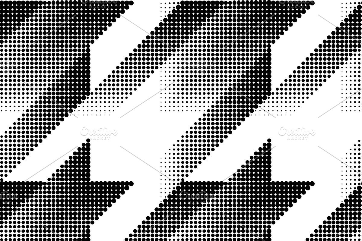 10 houndstooth patterns, a Pattern Graphic by tkdesign (Photo 10 of 11)