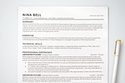 Simple Resume Templates ATS Word Mac, a Resume Template by BestResumes.Co (Thumbnail 1 of 10)