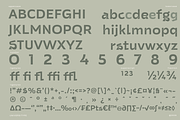 UT Aroge - An Inktrap Display Sans, a Sans Serif Font by Universitype (Thumbnail 4 of 10)
