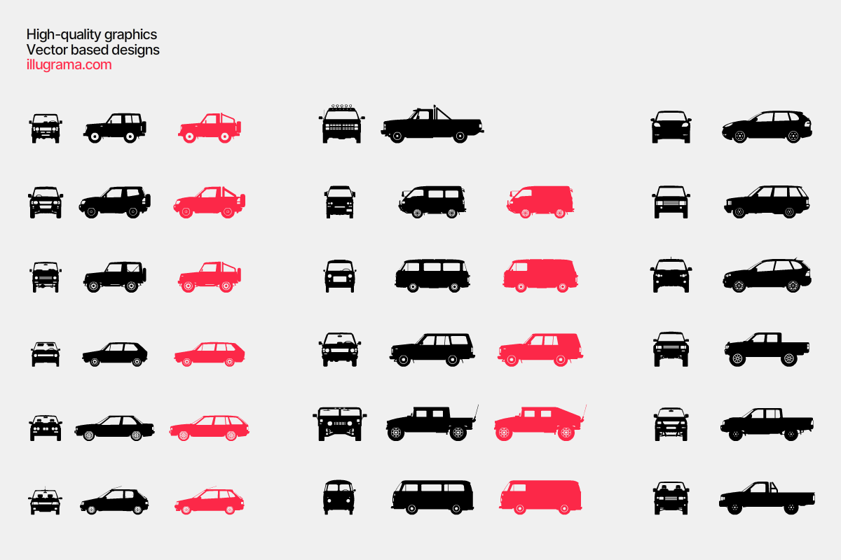 Vehicles - Modern Graphics, an Illustration by illugrama (Photo 6 of 10)